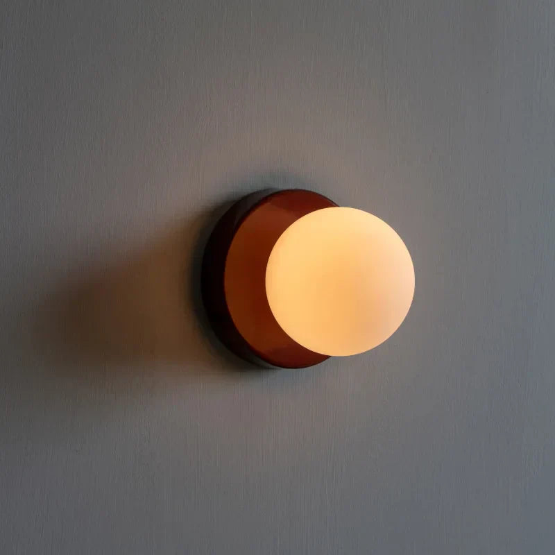 Lyyx Ronde Glas Wandlamp LED Modern | Binnenwandverlichting