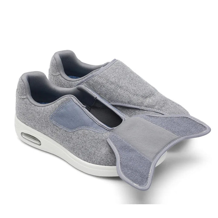 Diabetic Memory Foam Wide-Fit Walking Shoes - Custom Comfort