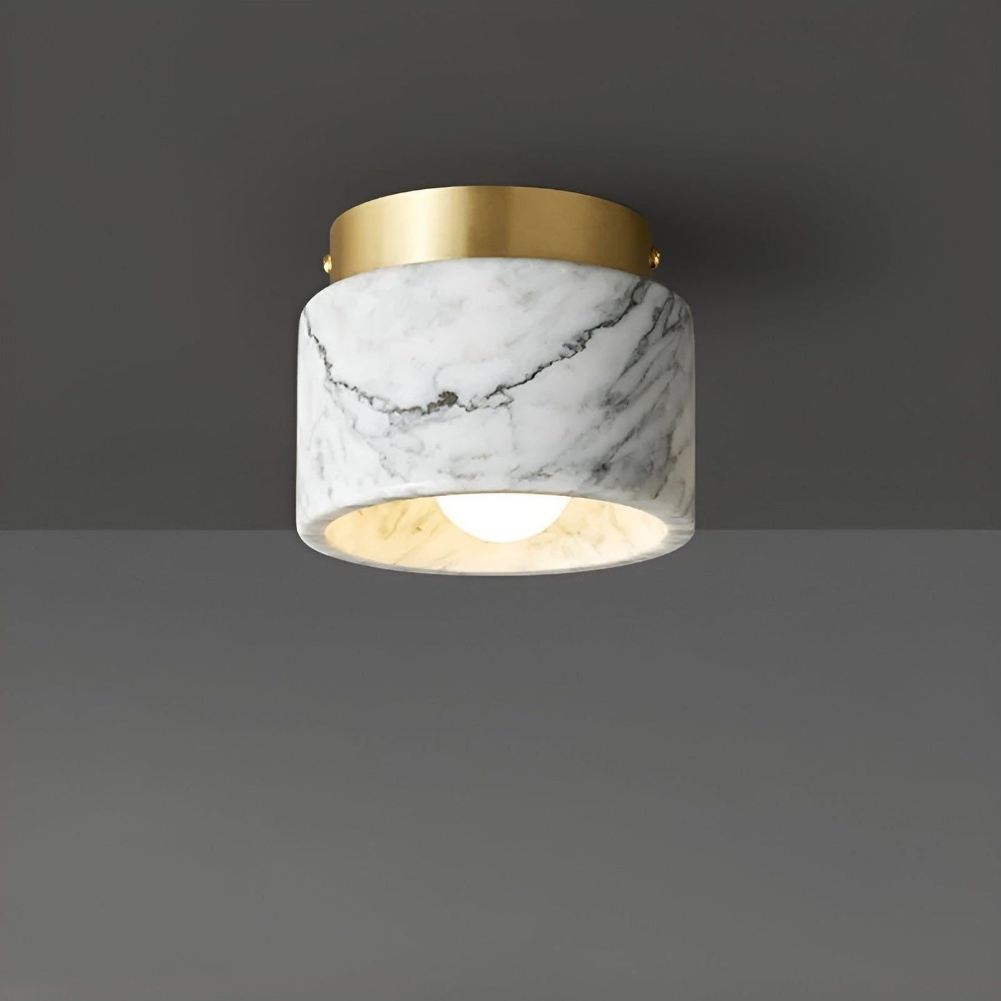 Italiaans Marmer Plafondlamp | Luxueuze Elegante Verlichting voor Uw Huis
