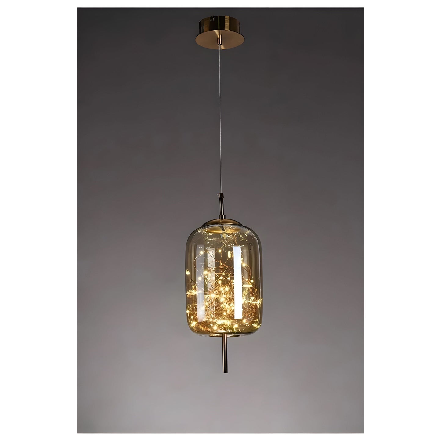 CrystalBeam Ster Effect LED Hanglamp | Modern Fonkelend Plafondlicht