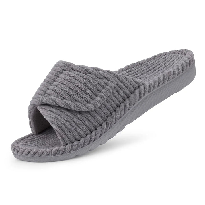 Orthopaedic Corduroy House Slippers for Women - Classic Comfort &amp; Support