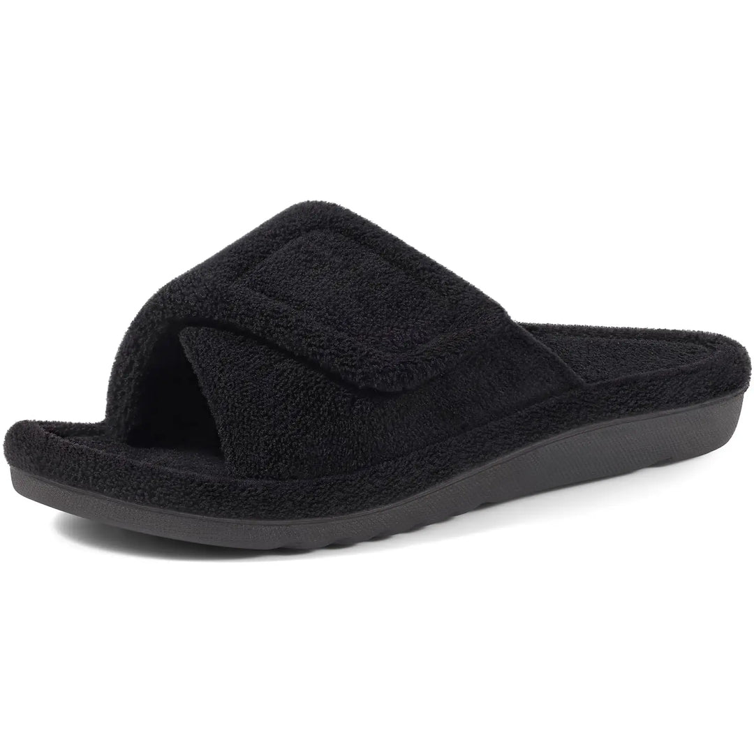Orthopaedic Fuzzy House Slippers for Women - Cosy Everyday Warmth