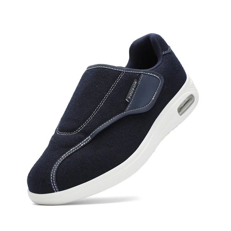 Diabetic Memory Foam Wide-Fit Walking Shoes - Custom Comfort