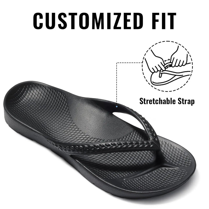 Orthopaedic Arch Support Flip Flops for Women - Summer Comfort &amp; Foot Relief