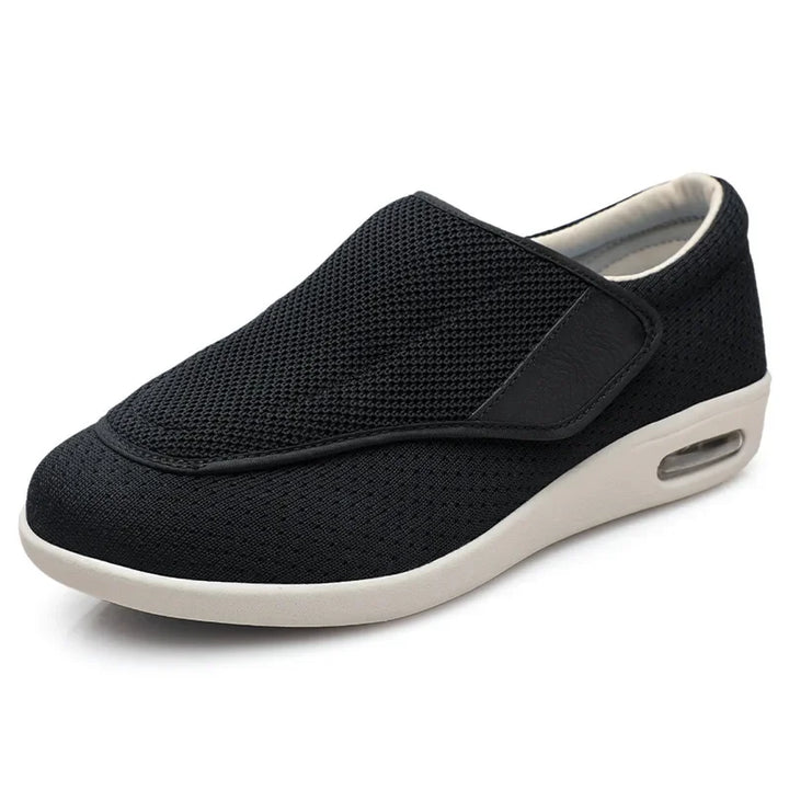 Diabetic Wide-Fit Walking Shoes Unisex - Orthopaedic Roomy Comfort