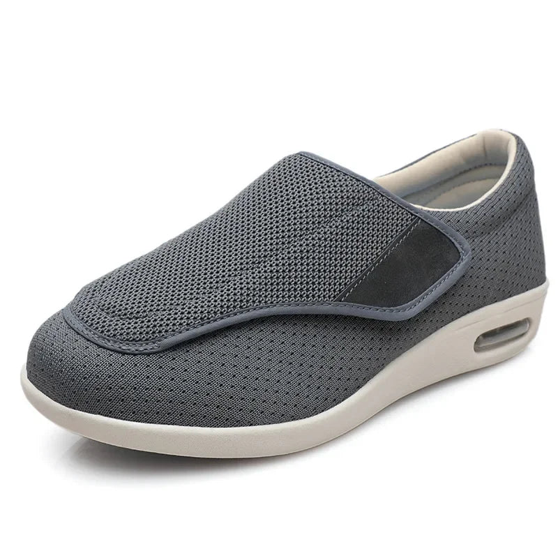 Diabetic Wide-Fit Walking Shoes Unisex - Orthopaedic Roomy Comfort