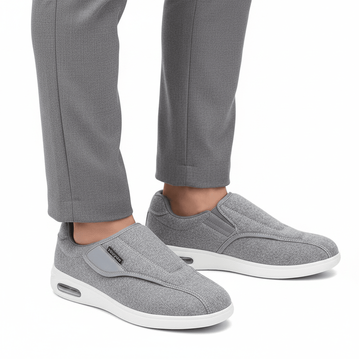 Diabetic Memory Foam Wide-Fit Walking Shoes - Custom Comfort