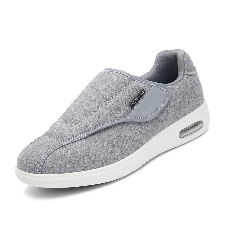 Diabetic Memory Foam Wide-Fit Walking Shoes - Custom Comfort