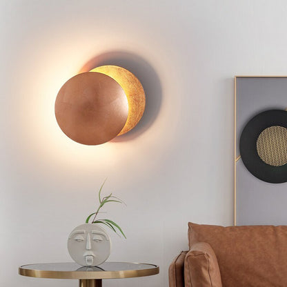Zonsverduistering Wandlamp Elegant | Warm Wit Ruimtelicht Modern