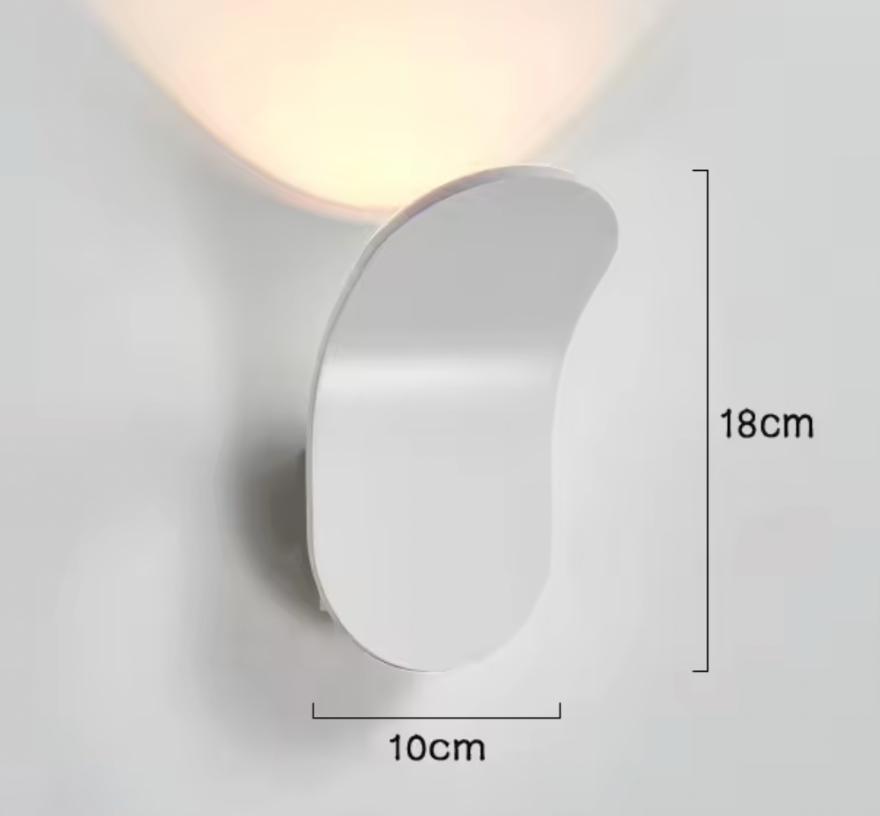 Aluminium Wandlamp Modern Stijlvol | LED Verstelbare Lichtkleur