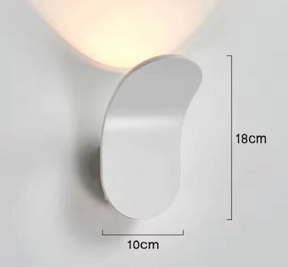 Aluminium Wandlamp Modern Stijlvol | LED Verstelbare Lichtkleur