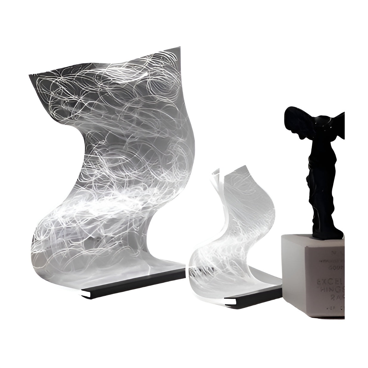 Acryl Tafellamp Tijdloos Elegant | Decoratieve LED Lamp voor Thuis