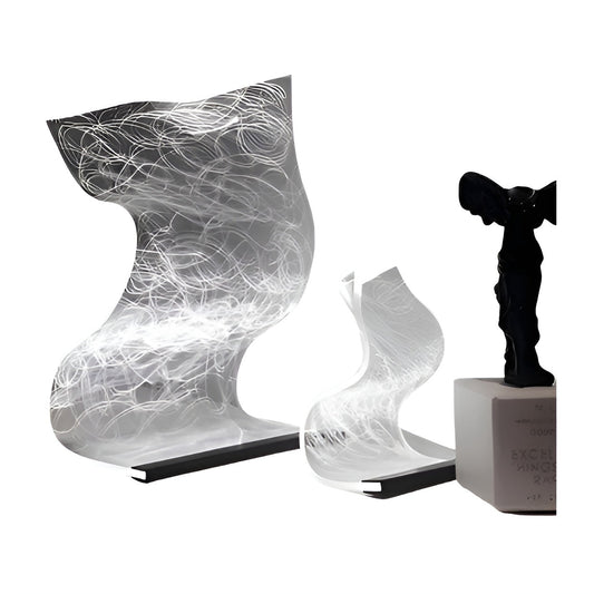 Acryl Tafellamp Tijdloos Elegant | Decoratieve LED Lamp voor Thuis