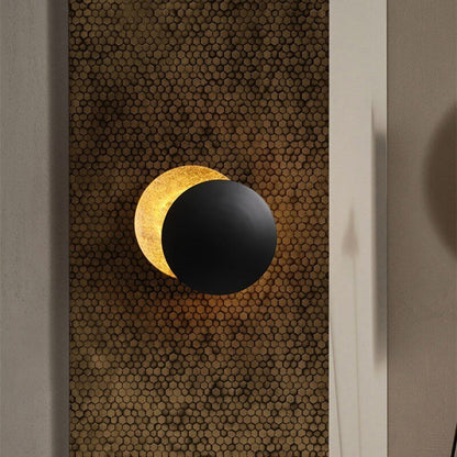 Zonsverduistering Wandlamp Elegant | Warm Wit Ruimtelicht Modern