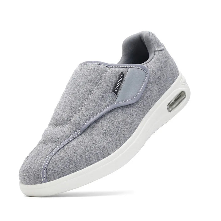 Diabetic Memory Foam Wide-Fit Walking Shoes - Custom Comfort
