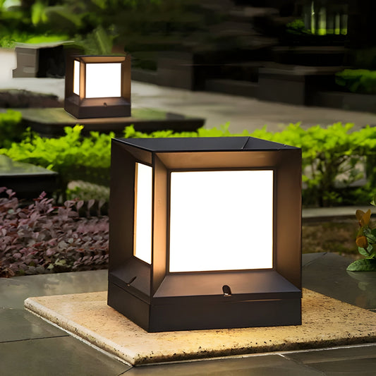 GroveGlow LED Buiten Zuillamp | Sfeervolle Verlichting voor Tuin en Oprit