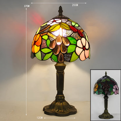Barok Tafellamp Handgemaakt Glas | Decoratieve Verlichting voor Thuis en Bureau