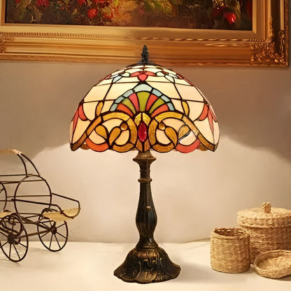 Barok Tafellamp Handgemaakt Glas | Decoratieve Verlichting voor Thuis en Bureau
