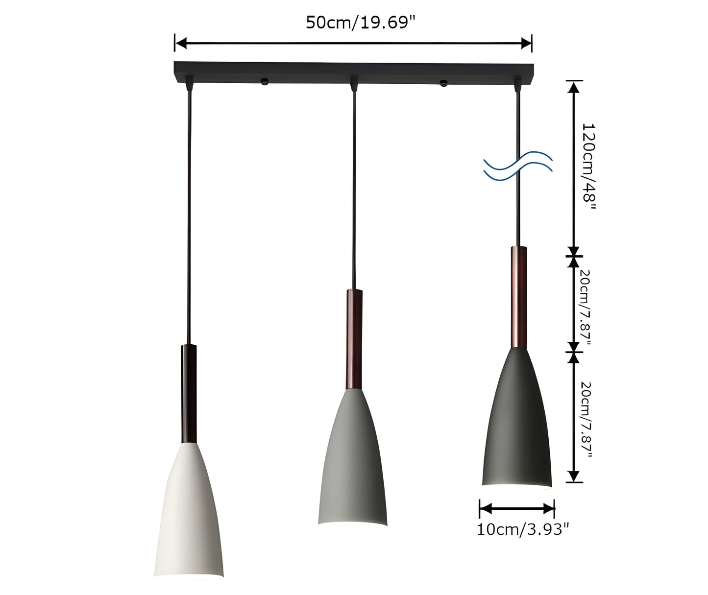 RetroSphere Nordic Hanglamp | Verstelbare Retro Verlichting