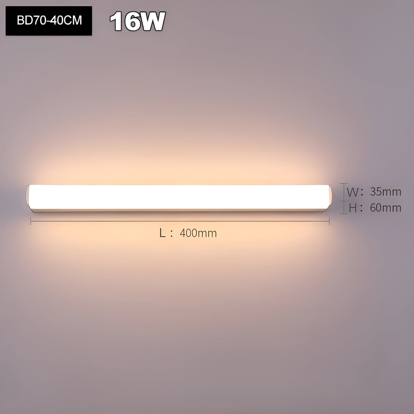Moderne LED Wandlamp Vochtbestendig | Stijlvol voor Bad en Slaapkamer