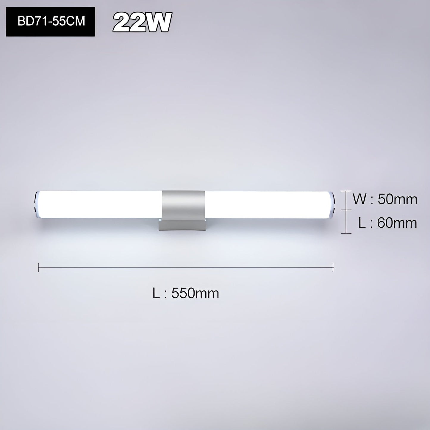 Moderne LED Wandlamp Vochtbestendig | Stijlvol voor Bad en Slaapkamer