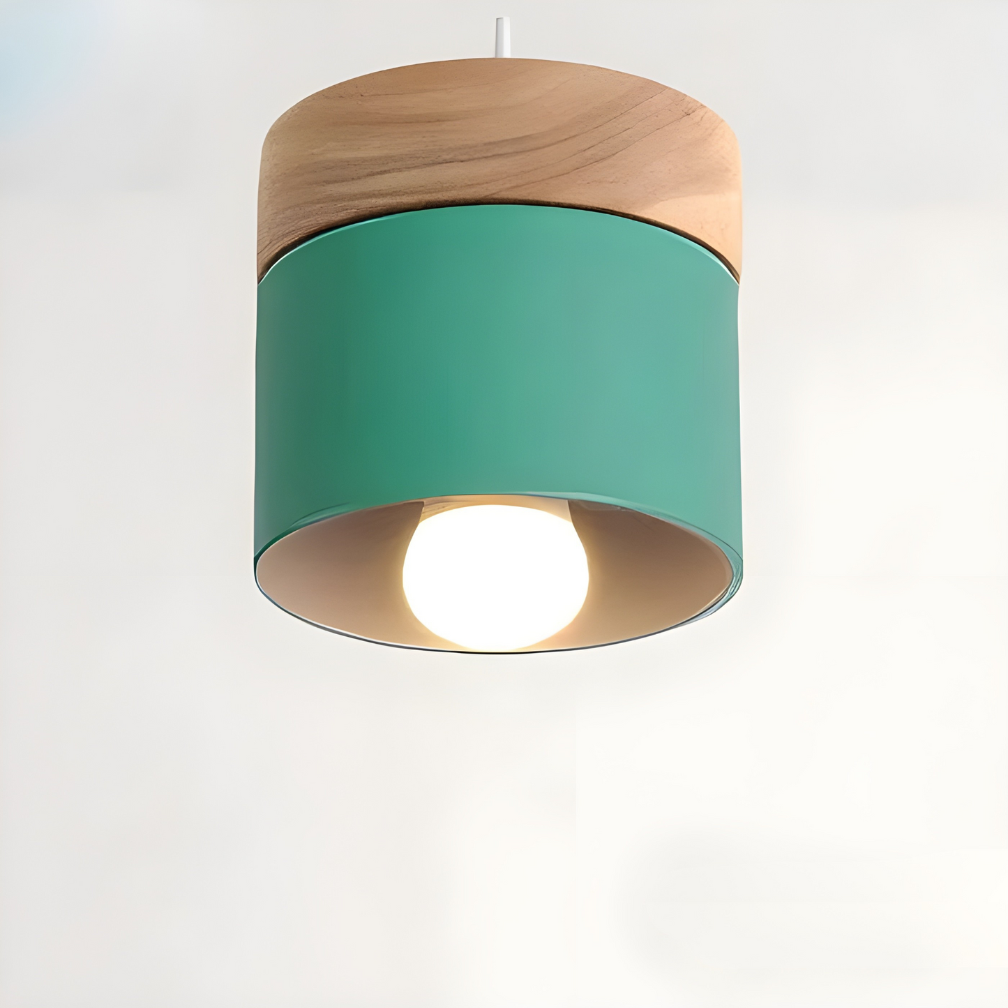 LoftCharm Nordic Houten Hanglamp | Industrieel Hout Design voor Loft en Woonkamer
