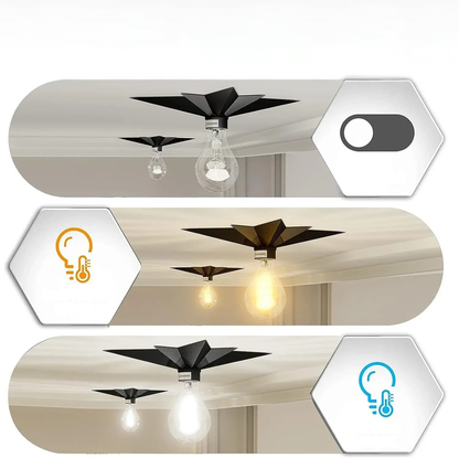Stervormige LED Wandlamp Modern | Decoratief Sfeerlicht voor Thuis