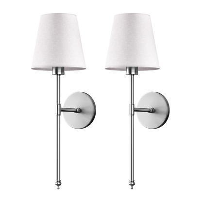 Vavra LED Wandlampen Draadloos Set 2 | Zonder Boren Warm Wit