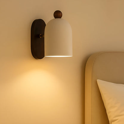 Walnouthout Wandlamp | Warm Natuurlijk Licht voor Woonkamer en Hal