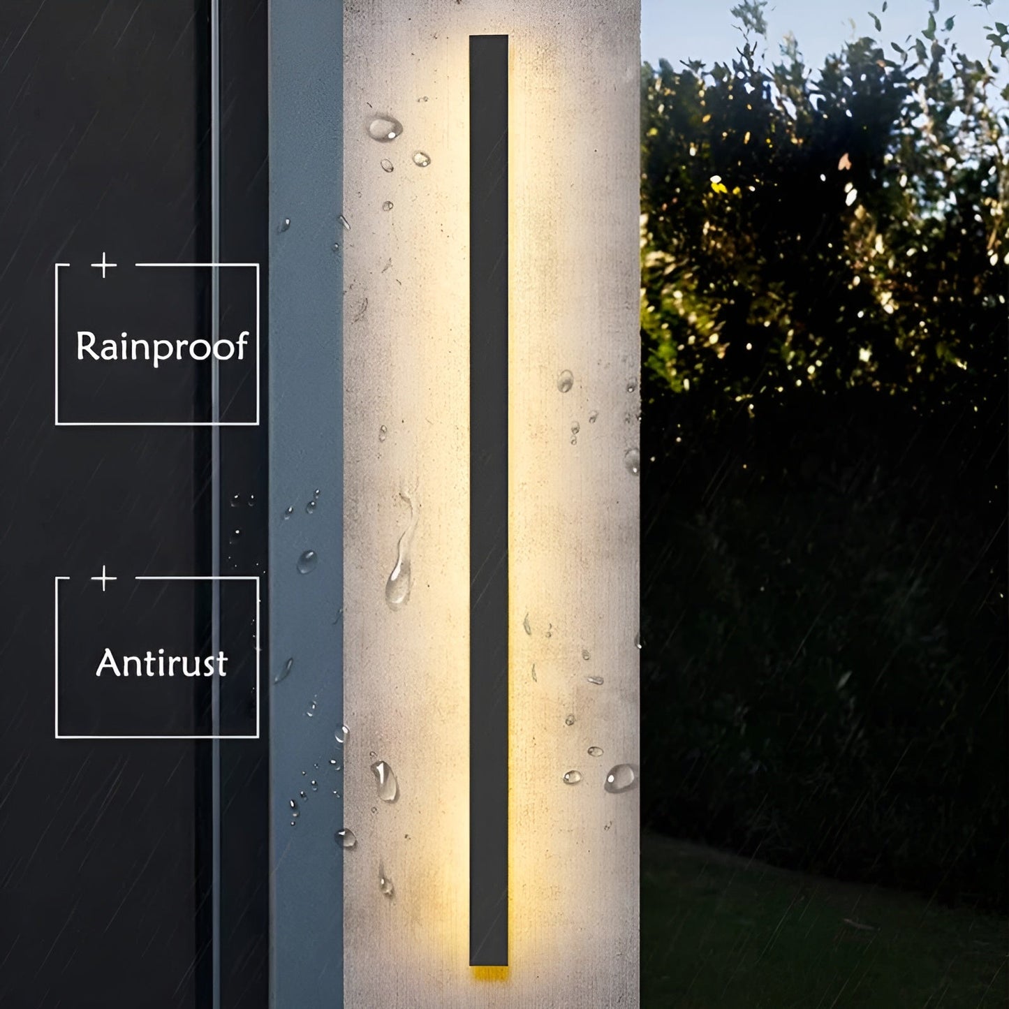 Aluminium LED Buitenlamp Stijlvol Waterdicht | Terras, Ingang en Woonkamer