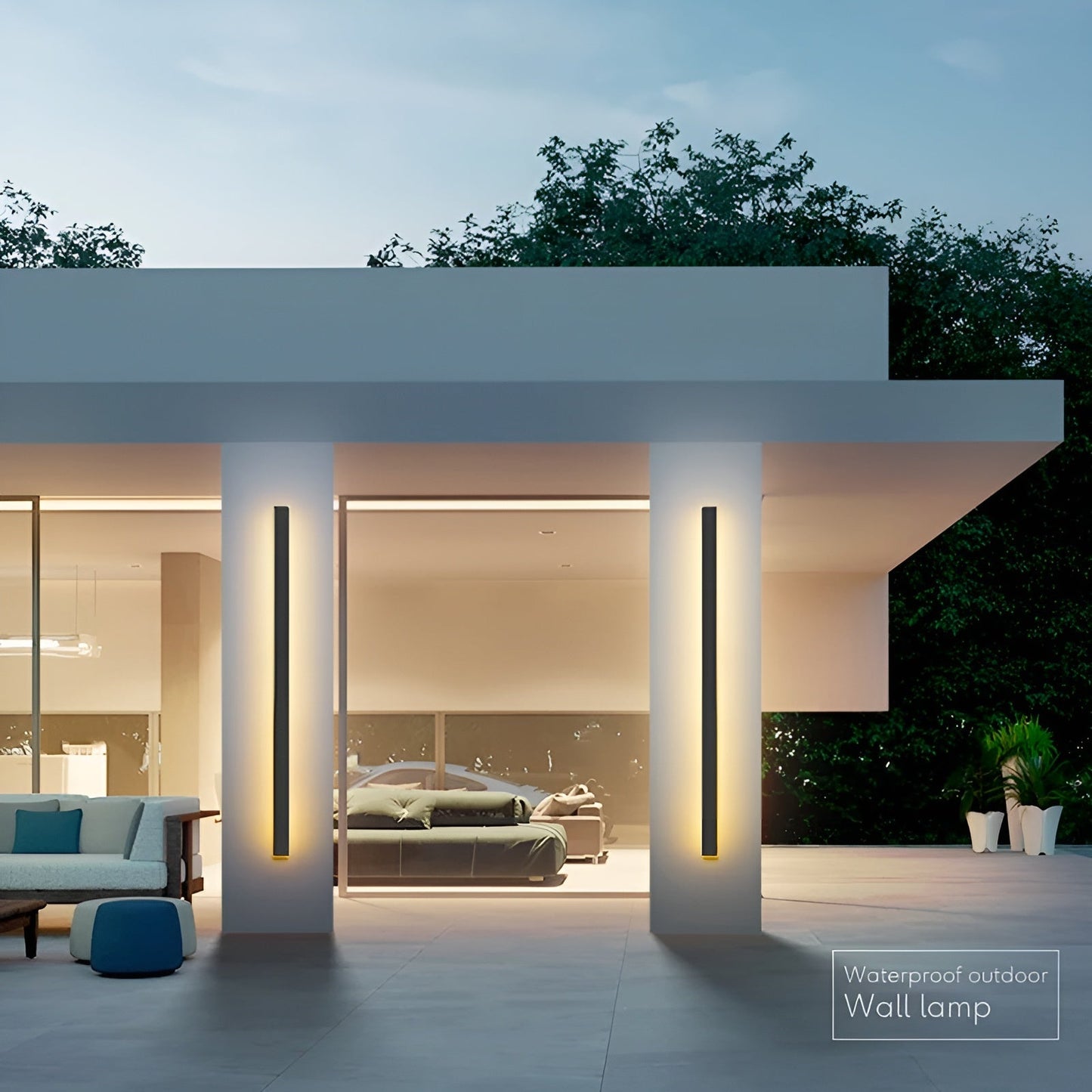 Aluminium LED Buitenlamp Stijlvol Waterdicht | Terras, Ingang en Woonkamer