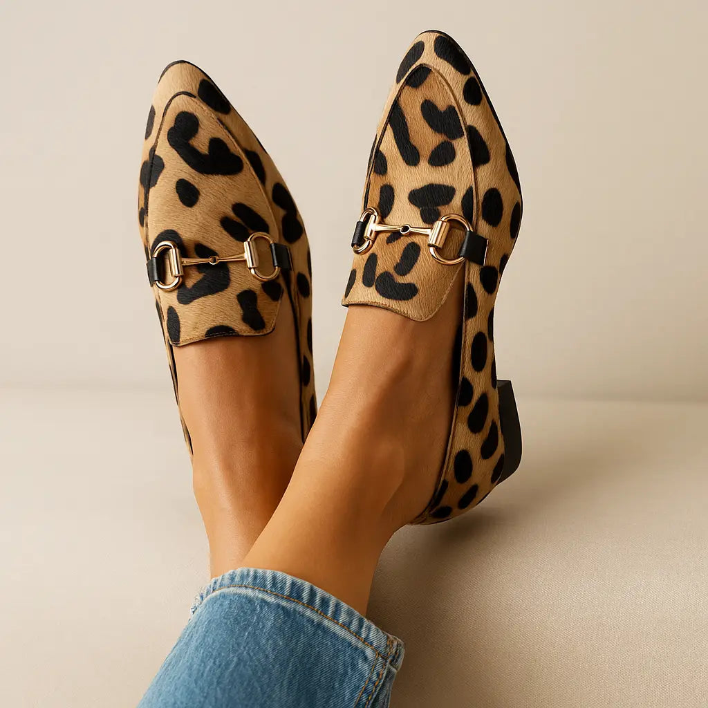 Workcasual — Black Leather Loafers With Elegant Slip-On Work And Casual Design