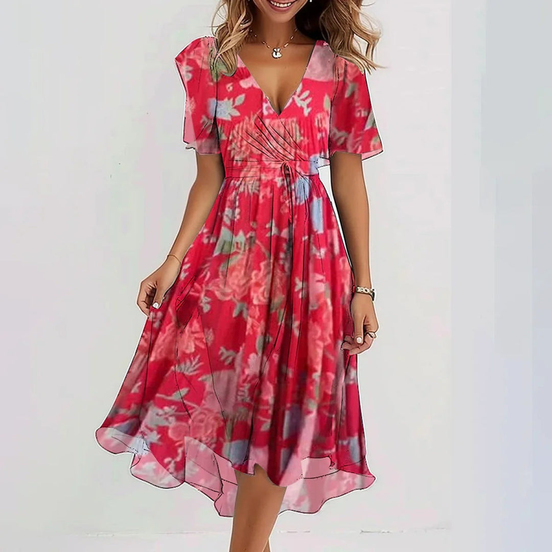 Hazel — Breathable Cotton Summer Dress For Flowing Lightweight Everyday Style