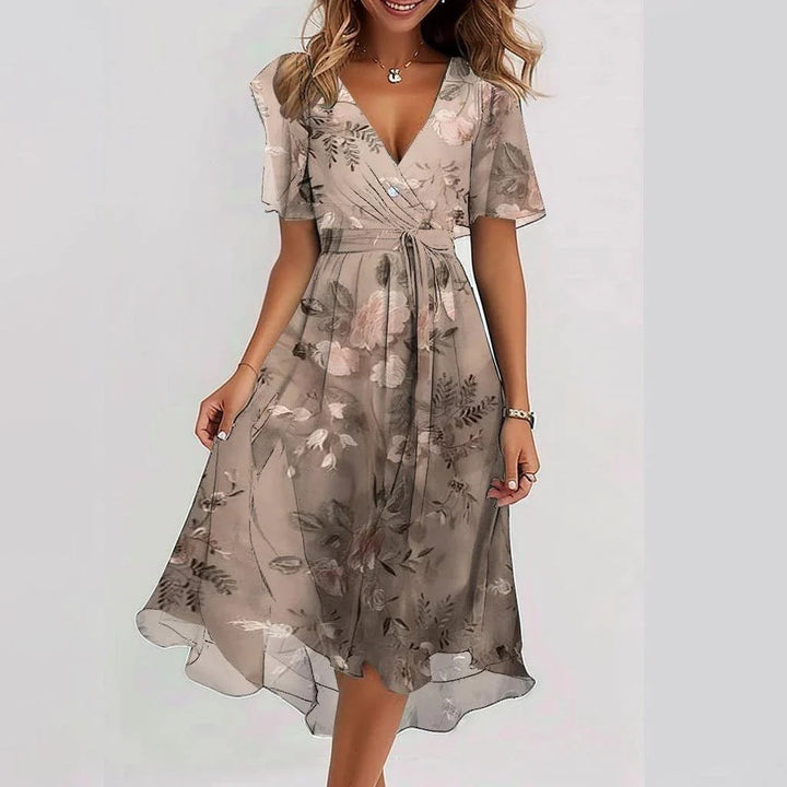 Hazel — Breathable Cotton Summer Dress For Flowing Lightweight Everyday Style