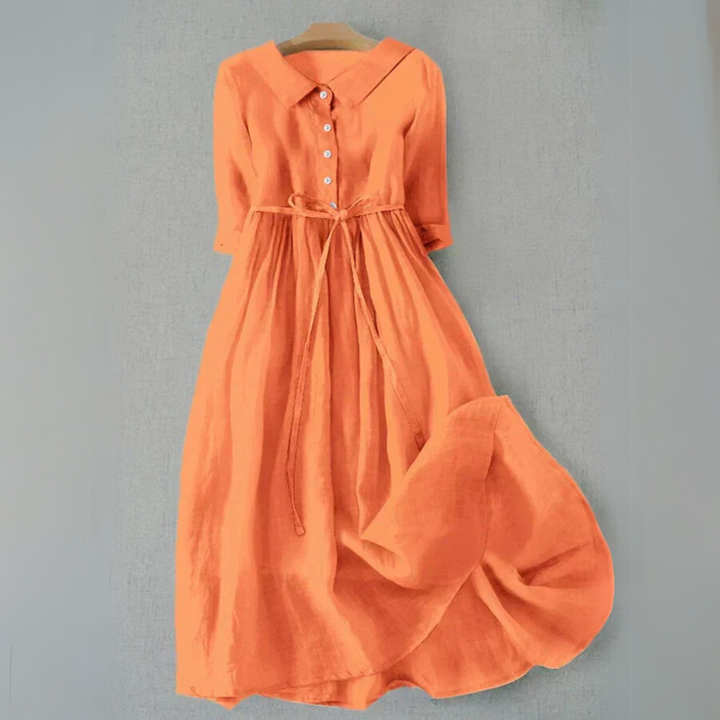 Sienna — Lightweight Cotton Summer Dress For Effortless Warm-Weather Style