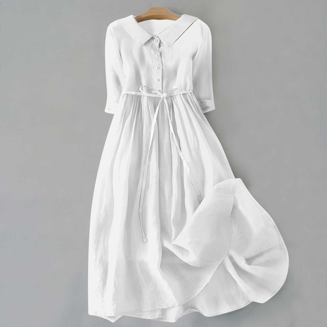 Sienna — Lightweight Cotton Summer Dress For Effortless Warm-Weather Style