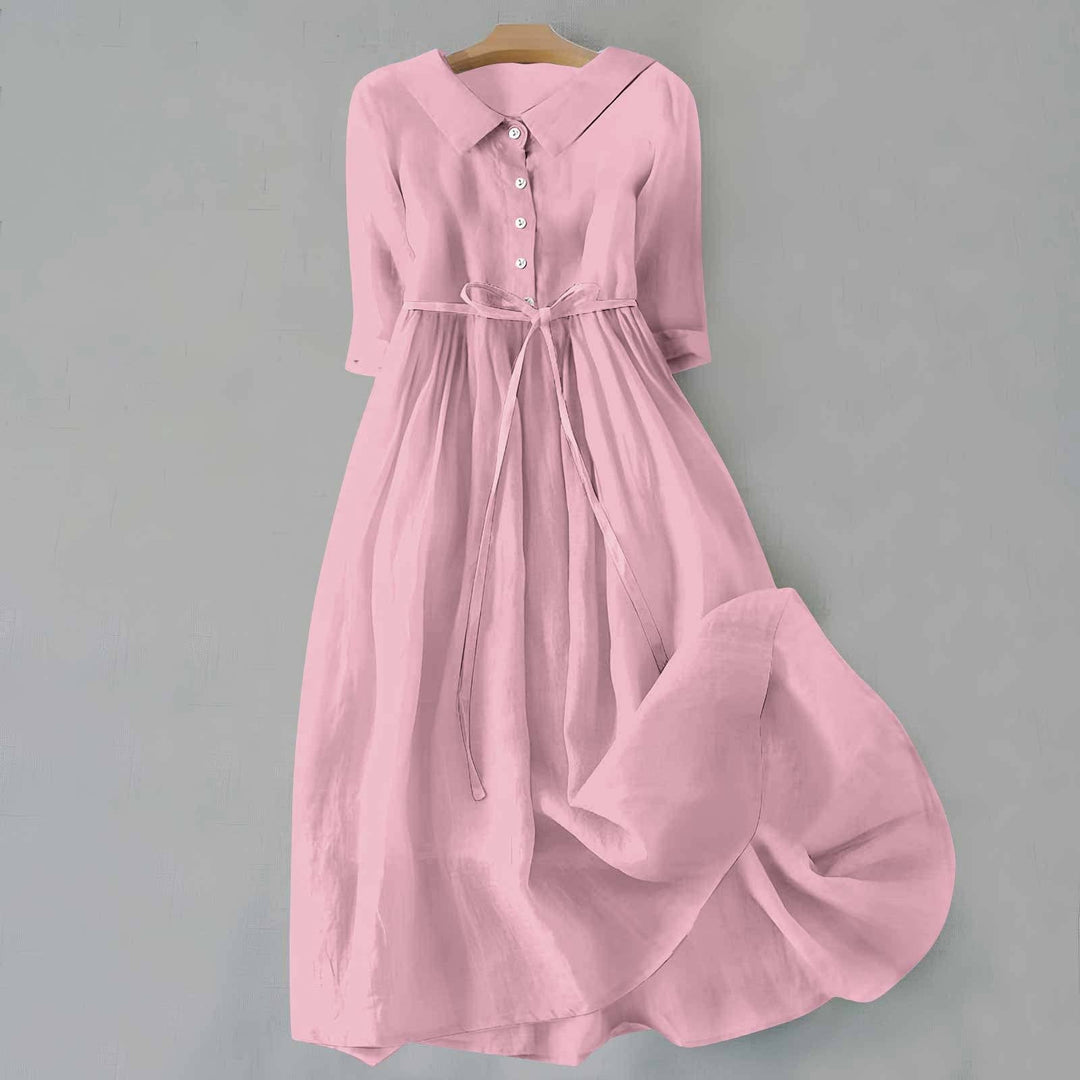 Sienna — Lightweight Cotton Summer Dress For Effortless Warm-Weather Style