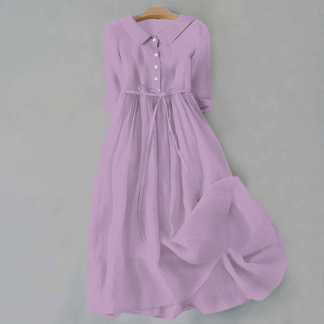 Sienna — Lightweight Cotton Summer Dress For Effortless Warm-Weather Style