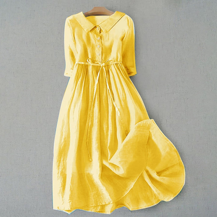 Sienna — Lightweight Cotton Summer Dress For Effortless Warm-Weather Style