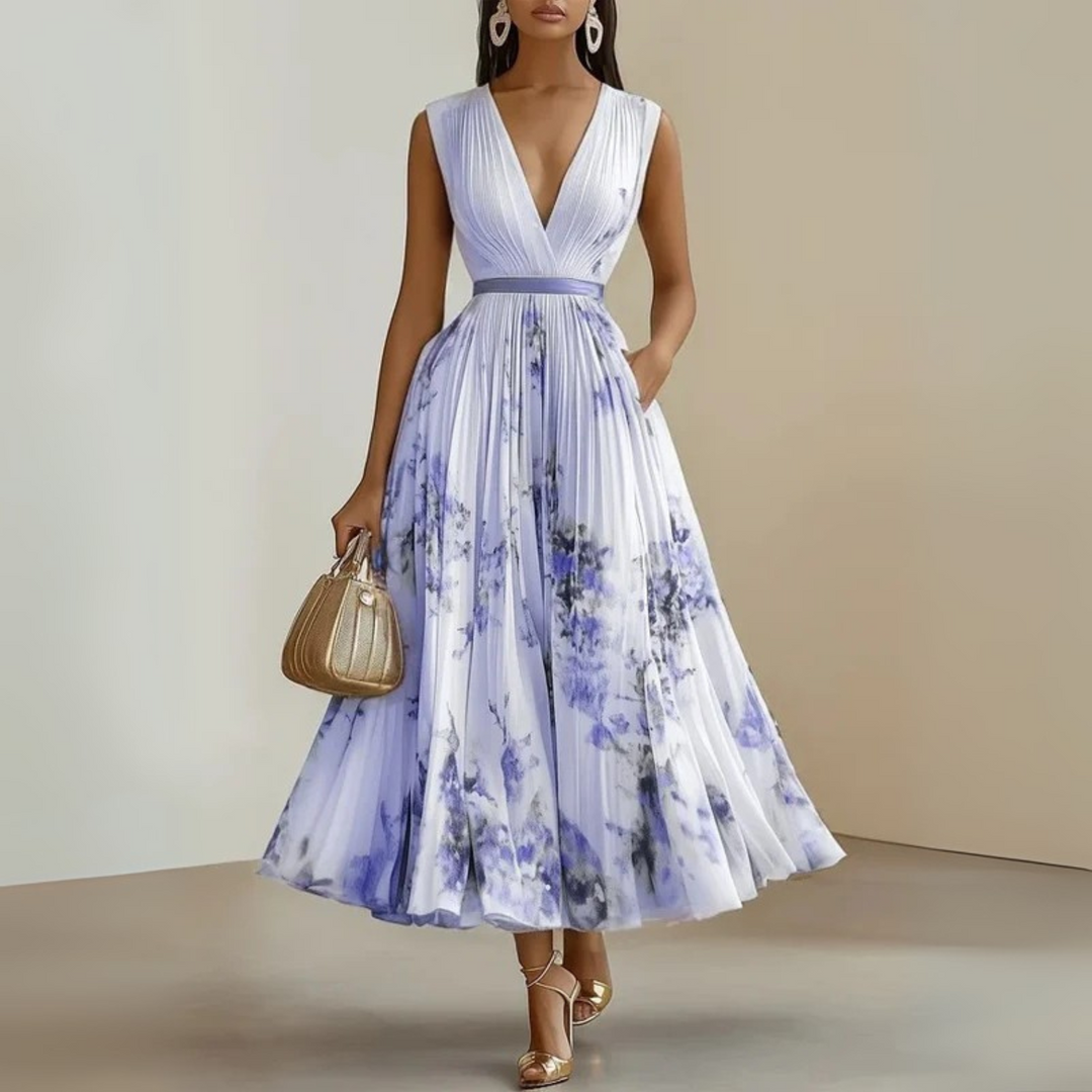 Seraphine — Lightweight Viscose Maxi Dress For Breezy Flowy Summer Style