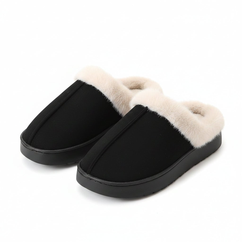 Orthopaedic Warm Plush Slippers for Women - Cosy Winter Warmth &amp; Support