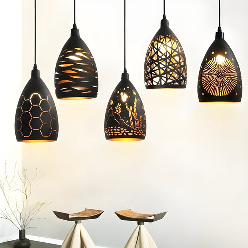 LoftWeave Moderne Metaal Kooi Hanglamp | Industrieel Design voor Loft en Woonkamer
