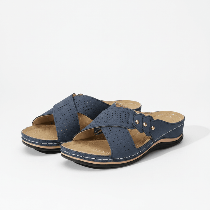 Orthopedic Wedge Sandals for Women - Stylish Arch Support &amp; Comfort