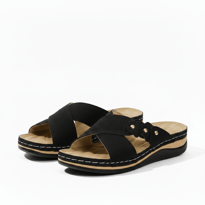 Orthopedic Wedge Sandals for Women - Stylish Arch Support &amp; Comfort