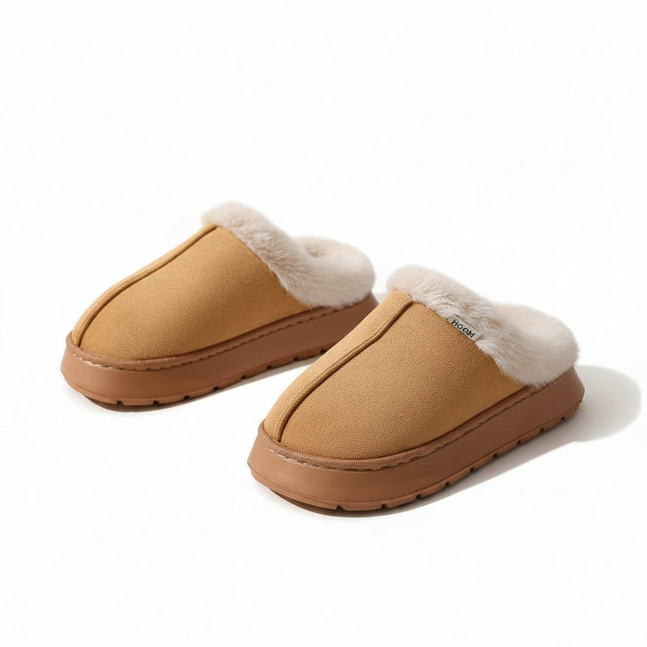 Orthopaedic Warm Plush Slippers for Women - Cosy Winter Warmth &amp; Support