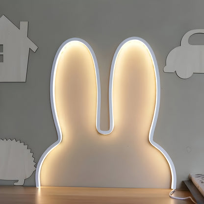 NeonHopper Decoratief Konijn Neon LED Lamp | Kleurrijke Sfeerverlichting