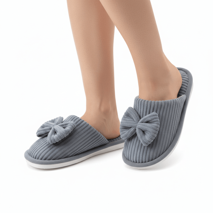 Orthopaedic Cosy Fleece Indoor Slippers for Women - Warm EVA Comfort