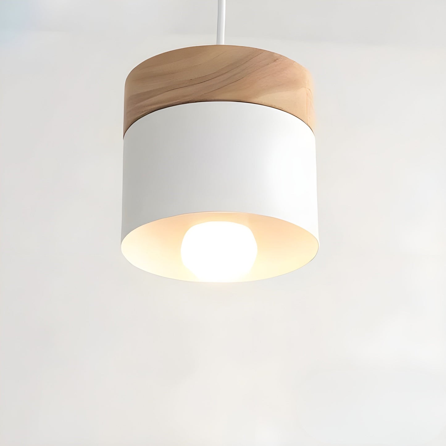 LoftCharm Nordic Houten Hanglamp | Industrieel Hout Design voor Loft en Woonkamer