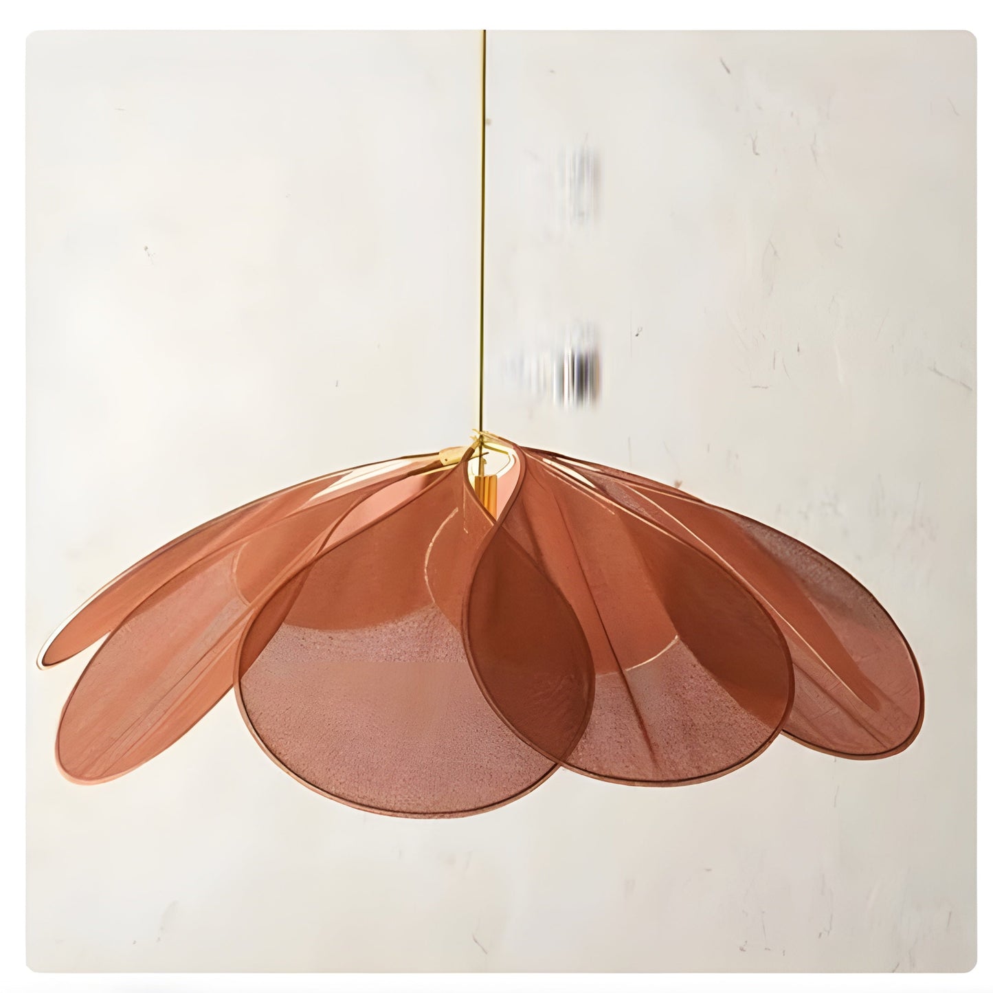 Hanglamp met Stof Bloemen | Moderne Decoratieve Verlichting voor Woonkamers
