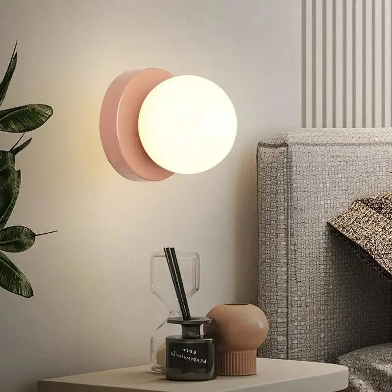 Lyyx Ronde Glas Wandlamp LED Modern | Binnenwandverlichting
